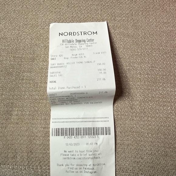 Tory Burch Black Miller Sandals - Picture 4 of 5